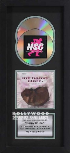 20x9 My Happy Pl CD BLK FRM