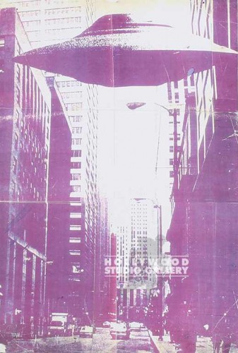 24x17 `` Unfrn Pstr city U.f.o
