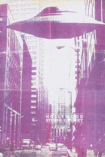24x17``Unfrn Pstr City U.F.O