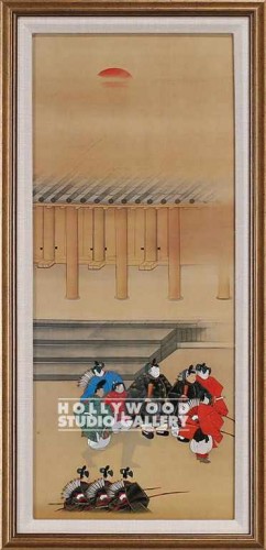 24x11 Japanese Panel Gld Frm ( H )