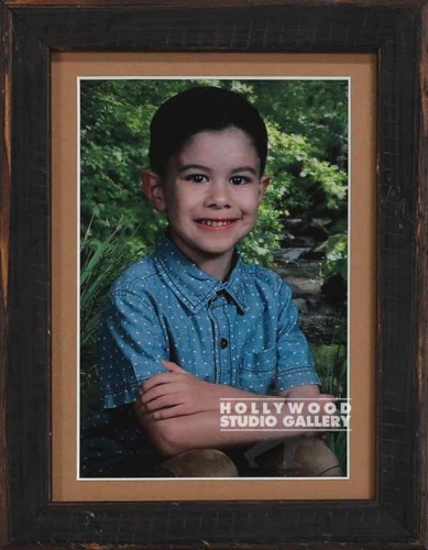 8x6 Tabletop Photo Boy Blue BlckFrm