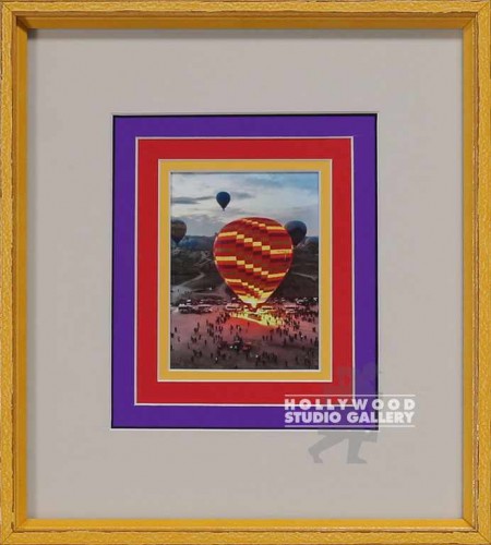 11x10 HOT AIR BALLOON PHOTO YELLOW