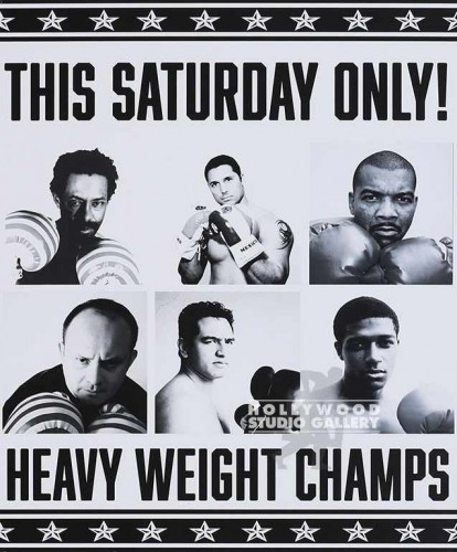 11X14 BOXING BLK WHT POSTER