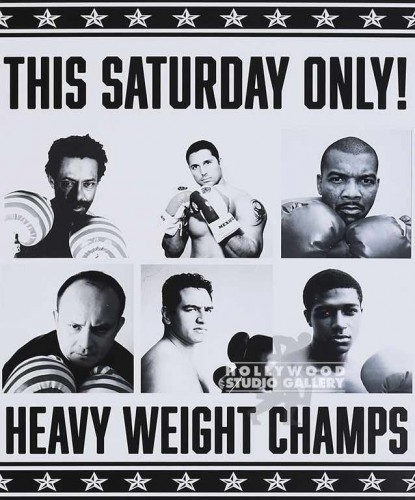 14X11` BOKING BLK WHT POSTER