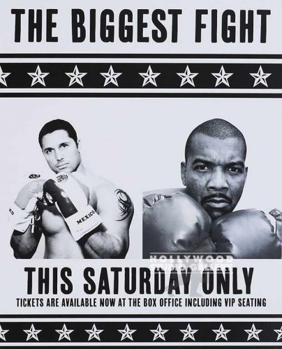 14X11 BOXING BLK WHT POSTER.
