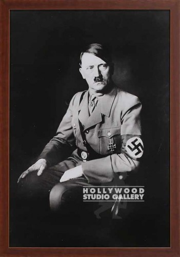 32X22 HITLER BLK WHT PORT PHOTO
