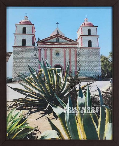 11x9 CHURCH PHOTO S.B. BROWN FRAME