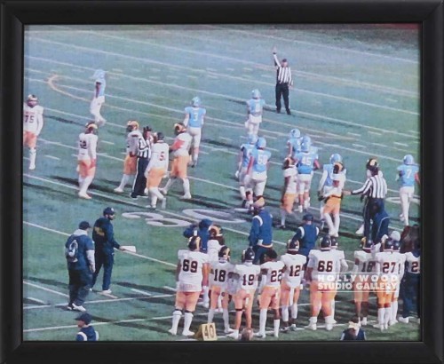 9X11 FOOTBALL GAME BLK FRM