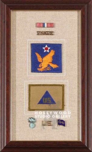 14x8``AIRFORCE PATCHES BRWN FRM
