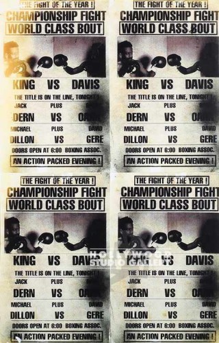33x22 BOXING POSTER