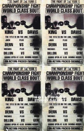 33X22 BOXING POSTER