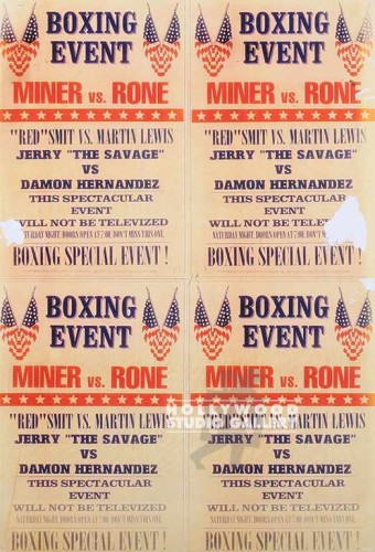 31X21 BOXING POSTER