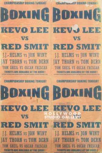 31X21 BOXING POSTER