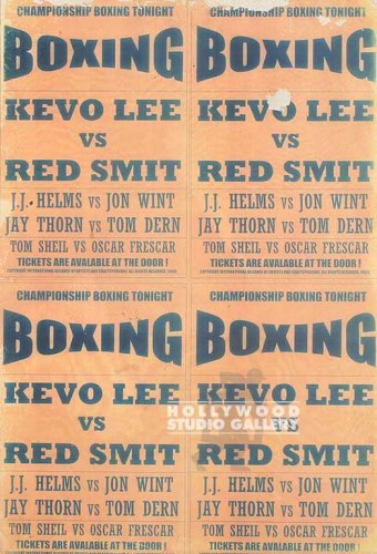 31X21 BOXING POSTER