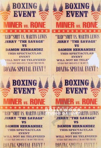 31X21 BOXING POSTER