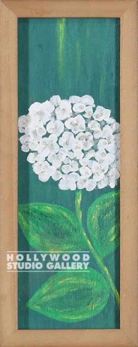 14X5 NATASHA-FLORAL ON WOOD