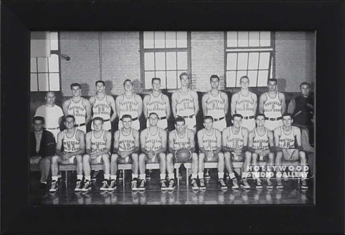 5x6 B W VINT.BASKETBALL TEAM