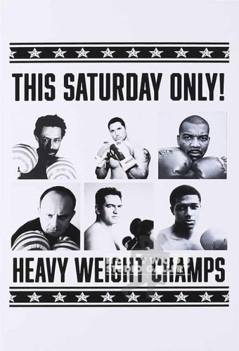 18X12 BOXING POSTER