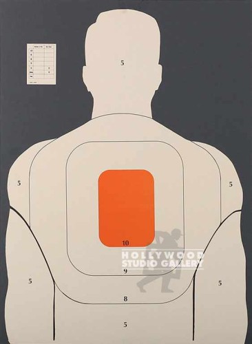 25x18 SHOOTING TARGET POSTER