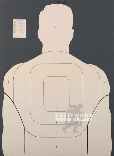 25X18 SHOOTING TARGET POSTER