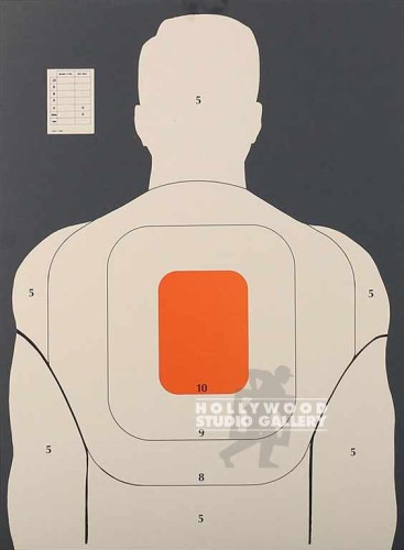 25X18 SHOOTING TARGET POSTER