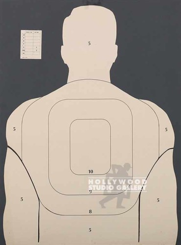 25X18 SHOOTING TARGET POSTER