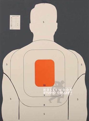 25X18 SHOOTING TARGET POSTER
