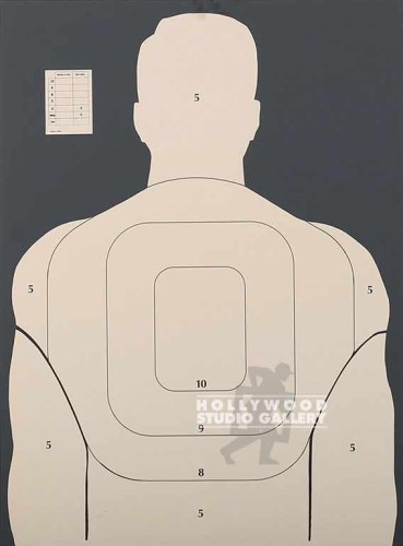 25X18 SHOOTING TARGET POSTER