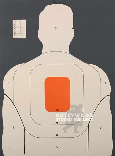 25X18 SHOOTING TARGET POSTER
