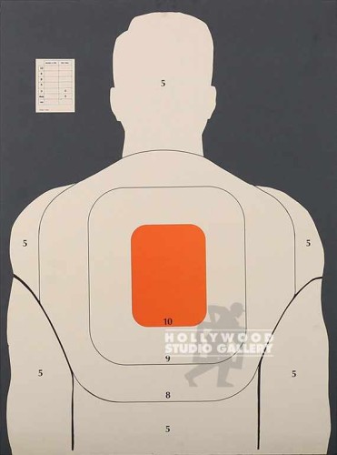 25X18 SHOOTING TARGET POSTER