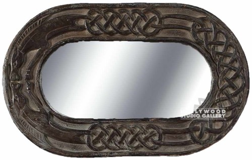 11x17 VINTAGE OVAL MIRROR