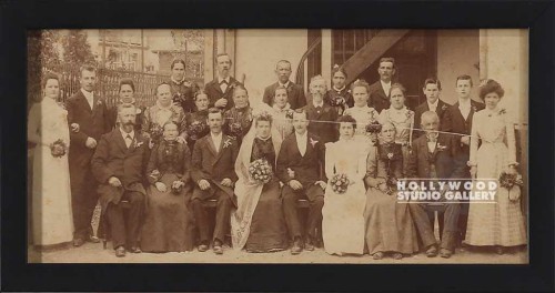 12X6 VINTAGE WEDDING PHOTO FRM