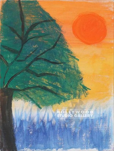 12x9 ERG Orig Tree Sun Blue Grass