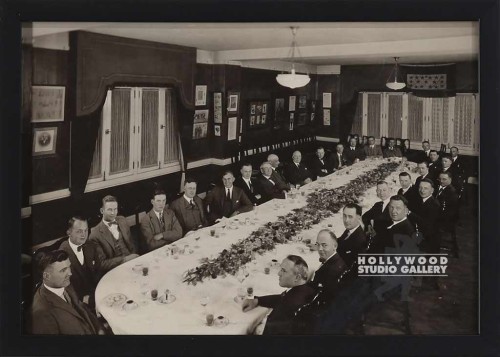 13X9 GROUP DINER PHOTO B W