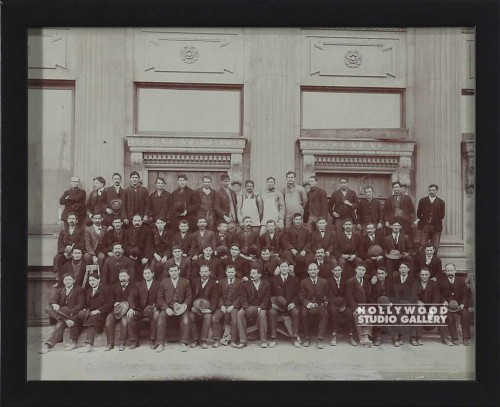 11x9 group photo b w