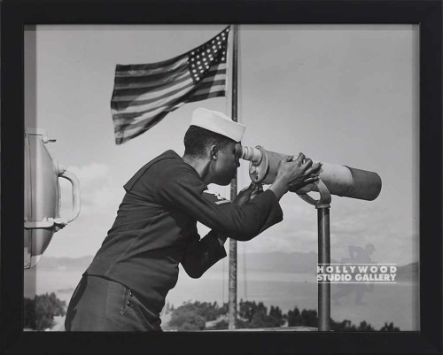 9X11 B W AFRICAN-AMERICAN SAILOR