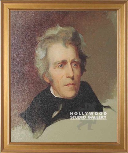 30X25 FRAMED PORT ANDREW JACKSON