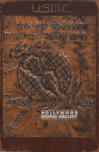 11x8 USMC Wooden Plaque