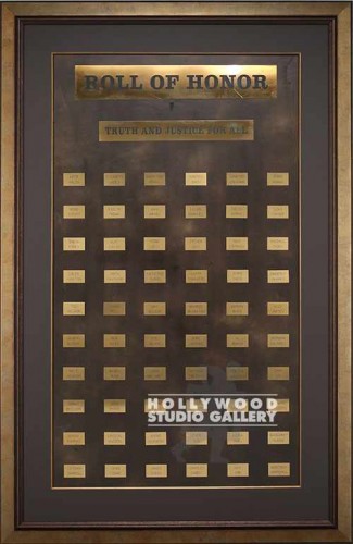 62x40 Roll Of Honor