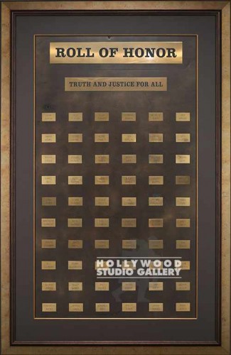 62x40 Roll Of Honor