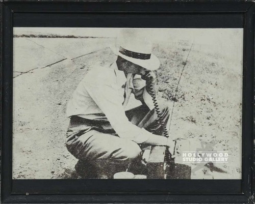 8X10 BXW PHOTO/FIELD OFFICER/BLACK