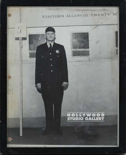B/W Police Photograph