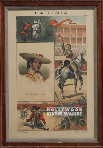 24x18 Spanish Print/Matador