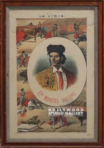 24x18 Spanish Print/Matador