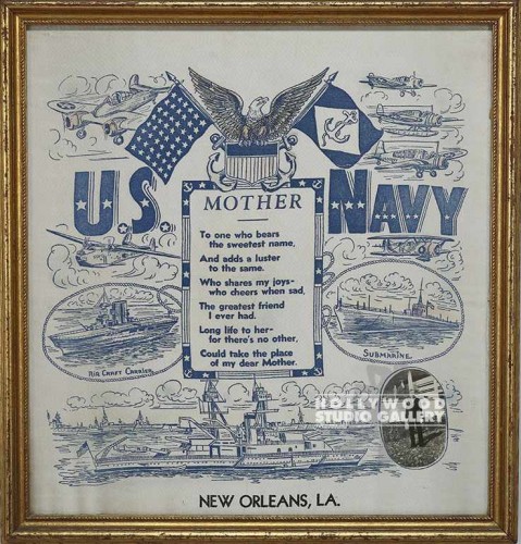 19x18 US Navy Mother Banner