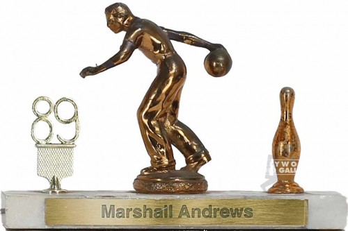 5" BOWLING TROPHY