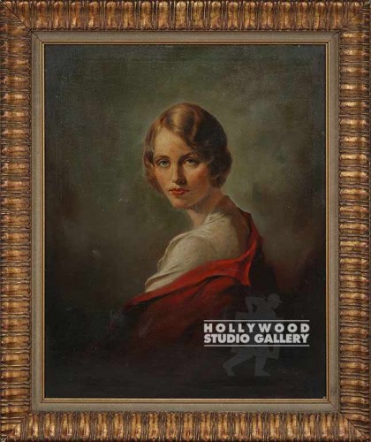 37x31 DOROTHY PORTRAIT/ GOLD