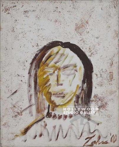 20x16 BRN/WOMEN PAINT UNFRAMED CNV