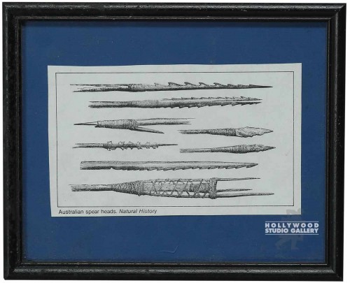 9x11 Spear Heads/Etching/Clip