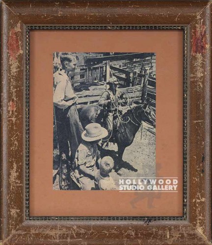 11X10 WESTERN COWBOYS BXW PHOTO WD